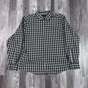 Size 2XL - Untuckit Men's Gray Checkered L/S Shirt